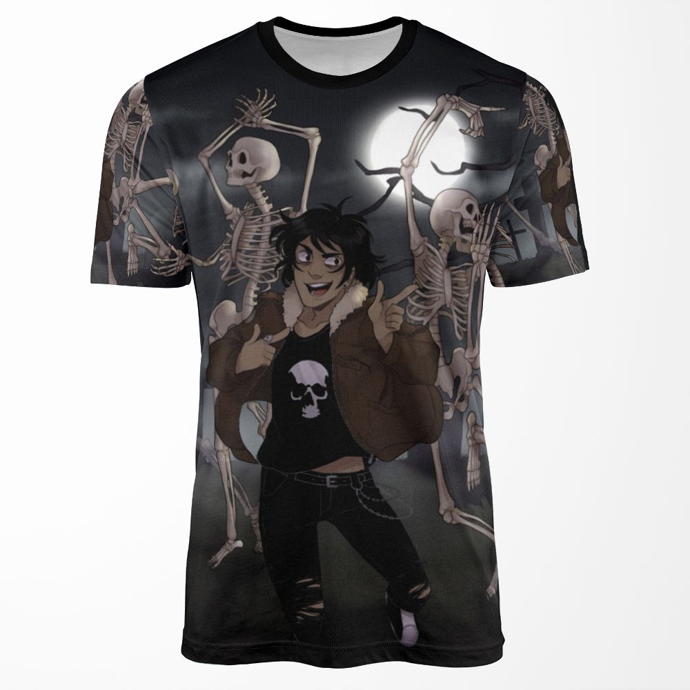 Spooky Scary Skeletons All-over-print T-shirt