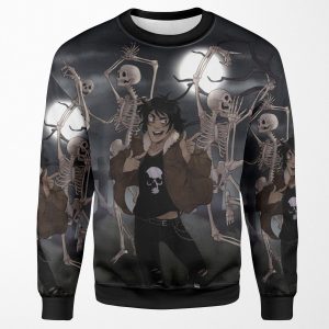 Spooky Scary Skeletons All-over-print Unisex Sweatshirt