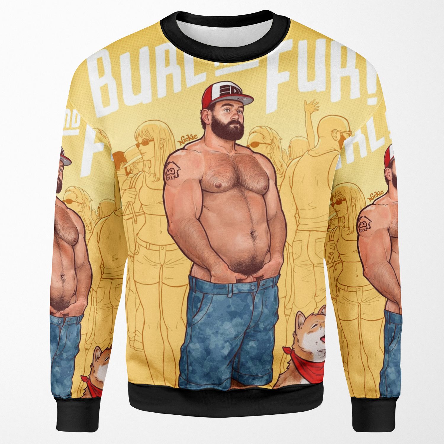 Squid Kid All-over-print Unisex Sweatshirt