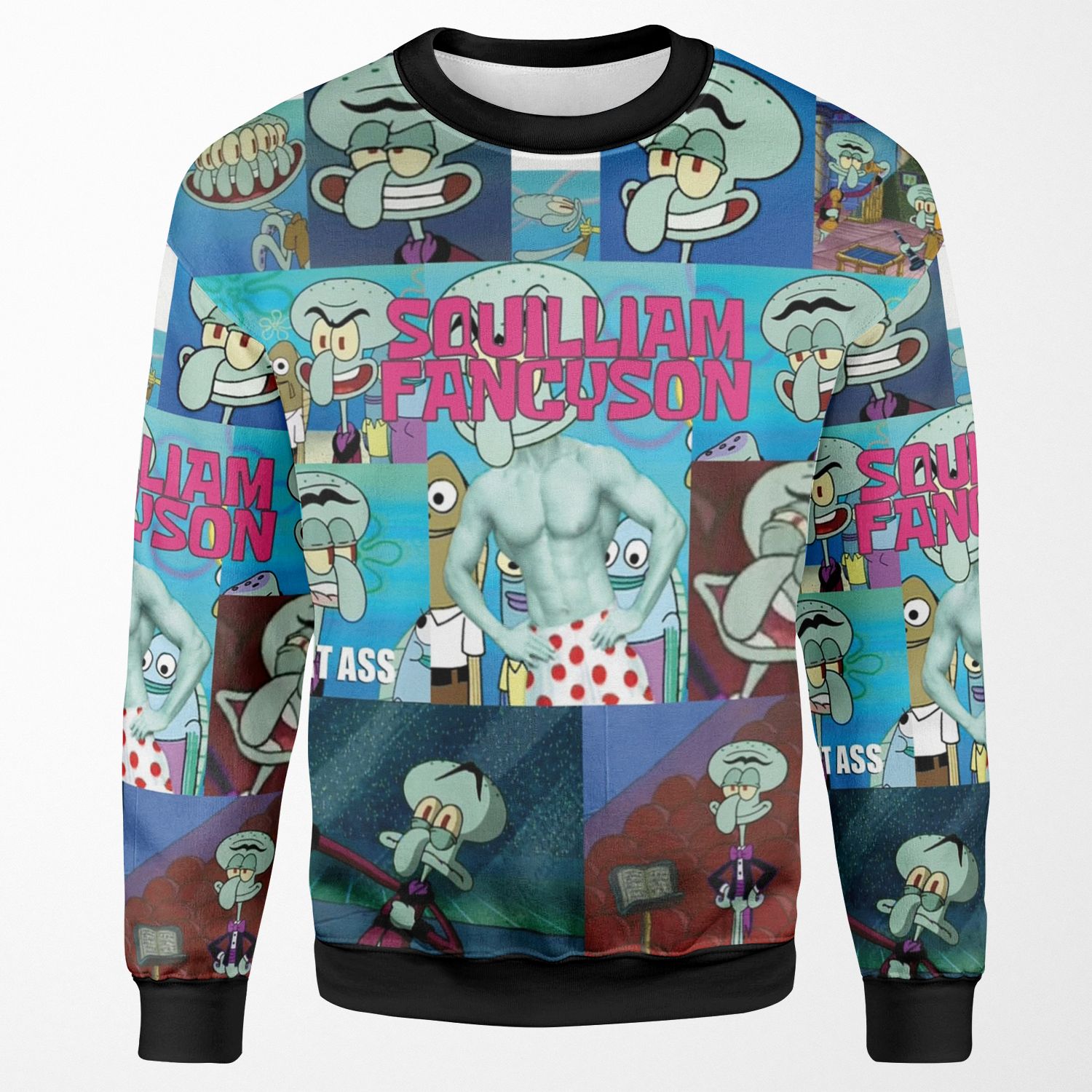 Squilliam Fancyson All-over-print Unisex Sweatshirt