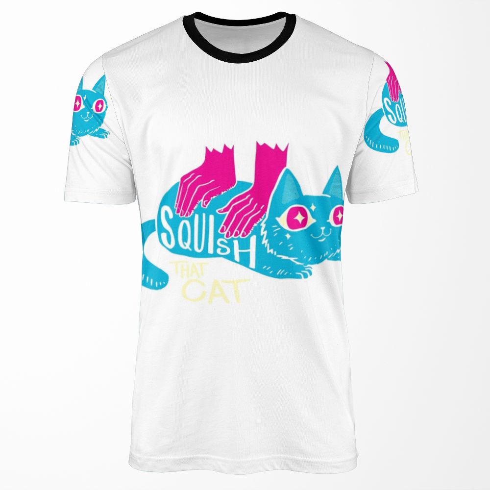 Squish That Cat All-over-print T-shirt