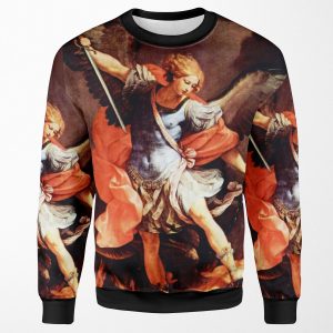 St Michael The Archangel 02 San Miguel Arcangel 02 All-over-print Unisex Sweatshirt