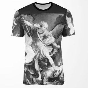 St Michael The Archangel San Miguel Arcangel Guido Reni All-over-print T-shirt