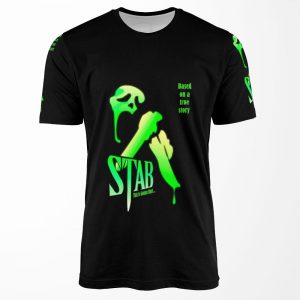 Stab From The Scream Movie All-over-print T-shirt