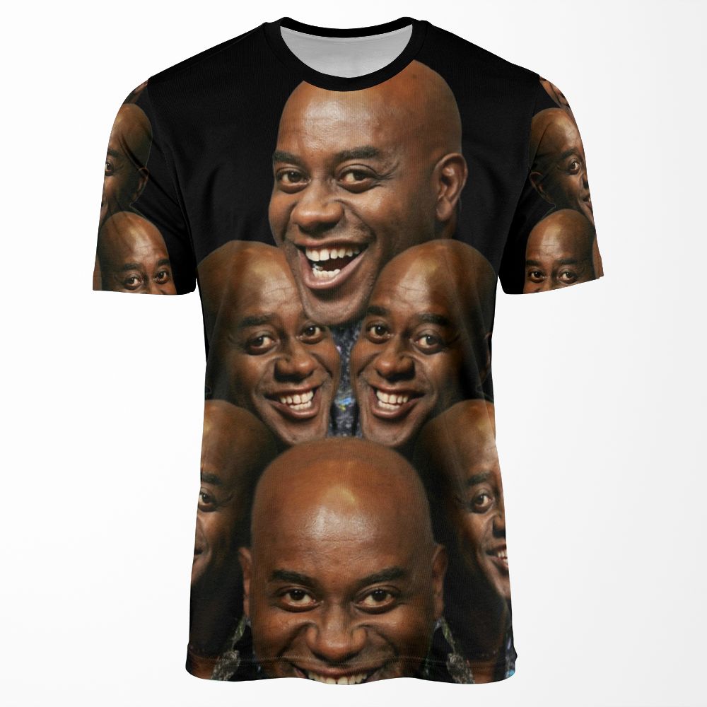 Stack Of Ainsley Harriott All-over-print T-shirt