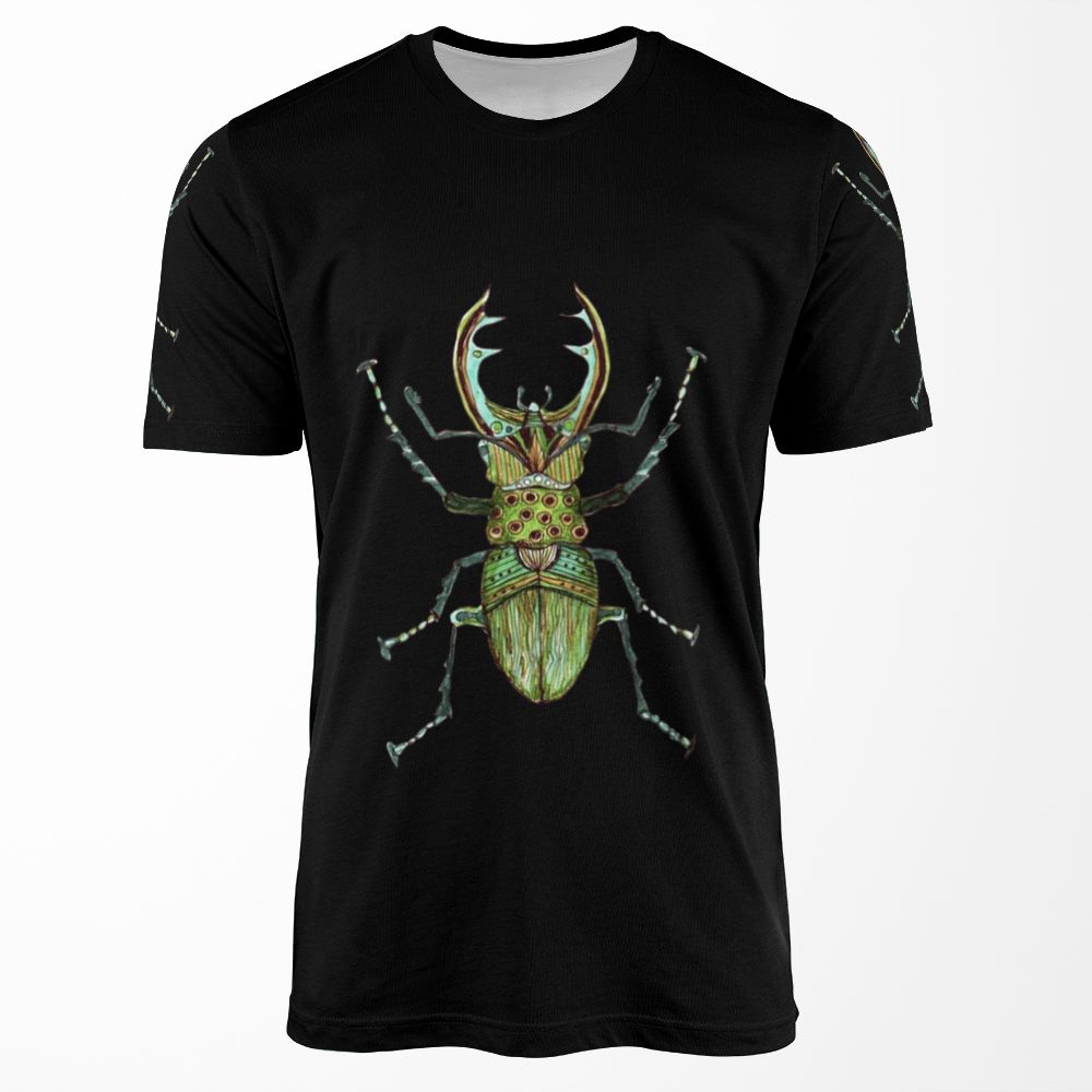 Stag Beetle All-over-print T-shirt