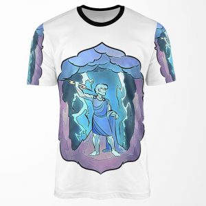 Stained Glass Zeus All-over-print T-shirt