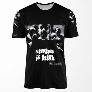 Stakes Is High All-over-print T-shirt