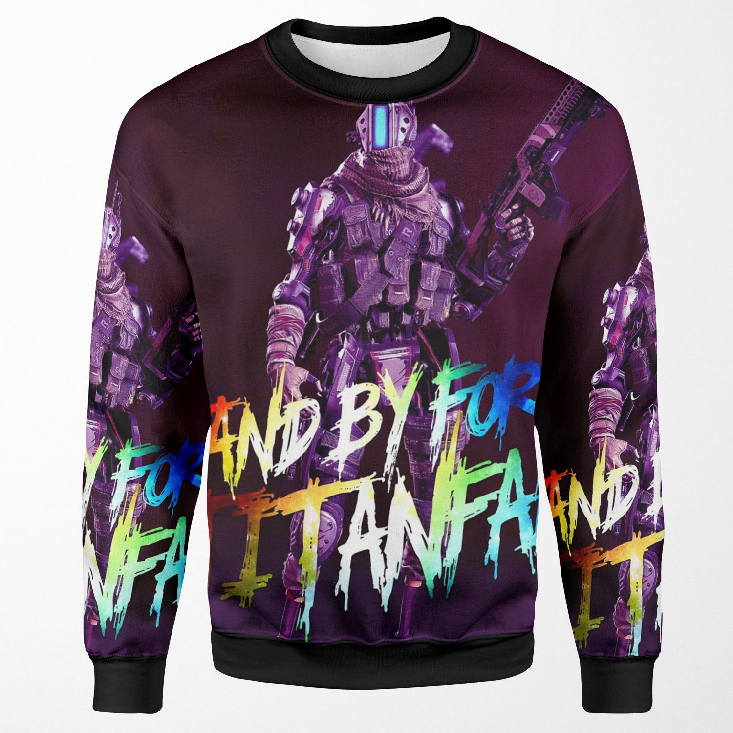 Stand By Holo Pilot 4K All-over-print Unisex Sweatshirt