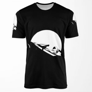 Starman In Space Tesla Roadster All-over-print T-shirt
