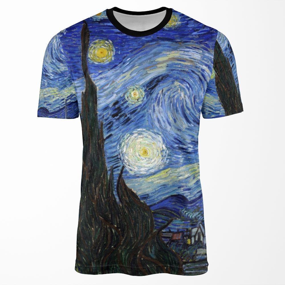 Starry Night Van Gogh All-over-print T-shirt