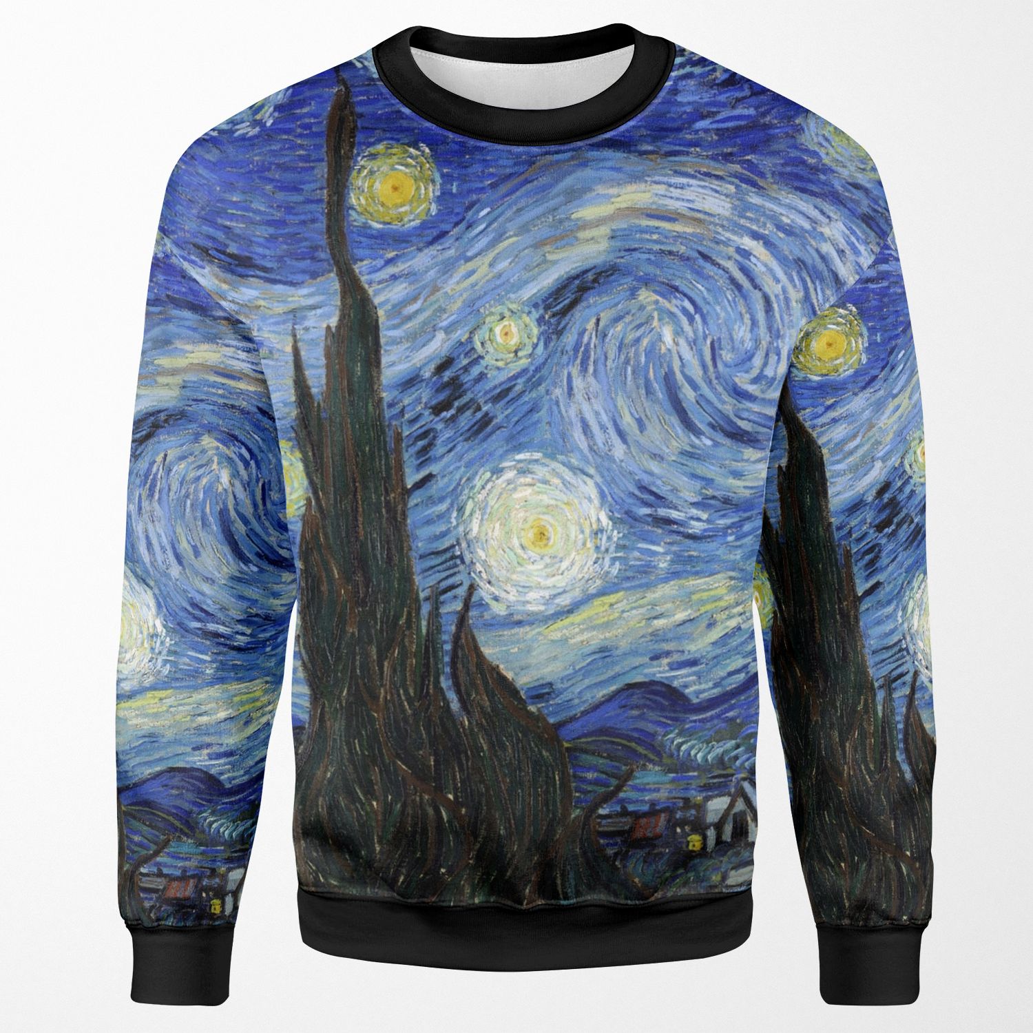 Starry Night Van Gogh All-over-print Unisex Sweatshirt