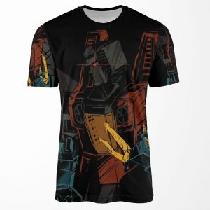 Starscream Sketch All-over-print T-shirt