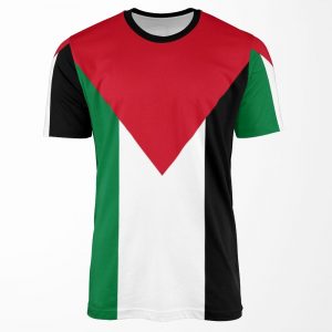 State Of Palestine Dawlat Filas%E1%B9%Ad%C4%Abn 2 All-over-print T-shirt