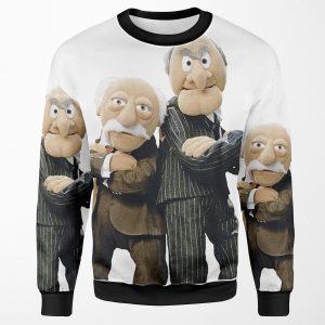 Statler And Waldorf All-over-print Unisex Sweatshirt