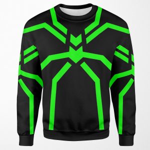 Stealth Spider Green All-over-print Unisex Sweatshirt