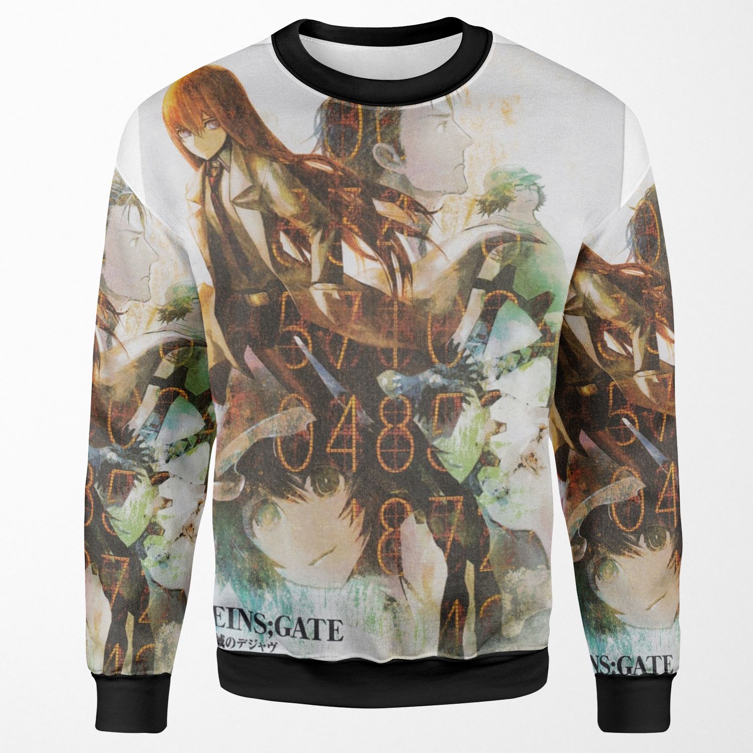 Steins Gate All-over-print Unisex Sweatshirt
