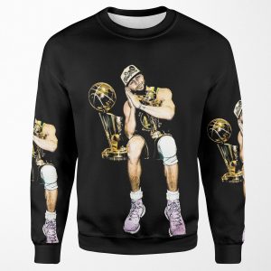Steph Curry Night Night All-over-print Unisex Sweatshirt