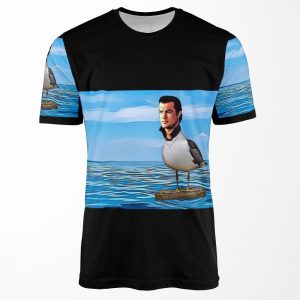 Steven Seagull At Sea All-over-print T-shirt