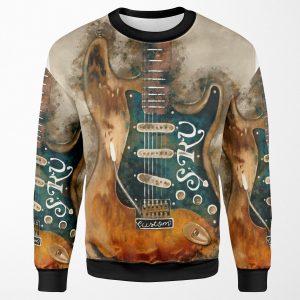 Stevie Ray Vaughan S Electric Guitar All-over-print Unisex Sweatshirt