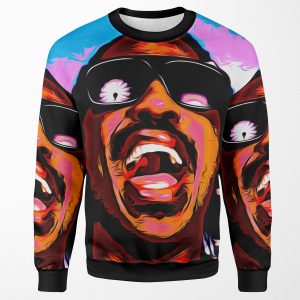 Stevie Wonder All-over-print Unisex Sweatshirt