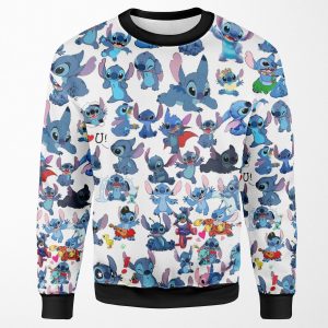Stitch All-over-print Unisex Sweatshirt