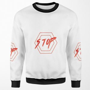 Stop All-over-print Unisex Sweatshirt