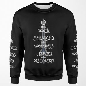 Stormlight Archive Life Before Death Strength Before Weakness Journey Before Destination All-over-print Unisex Sweatshirt