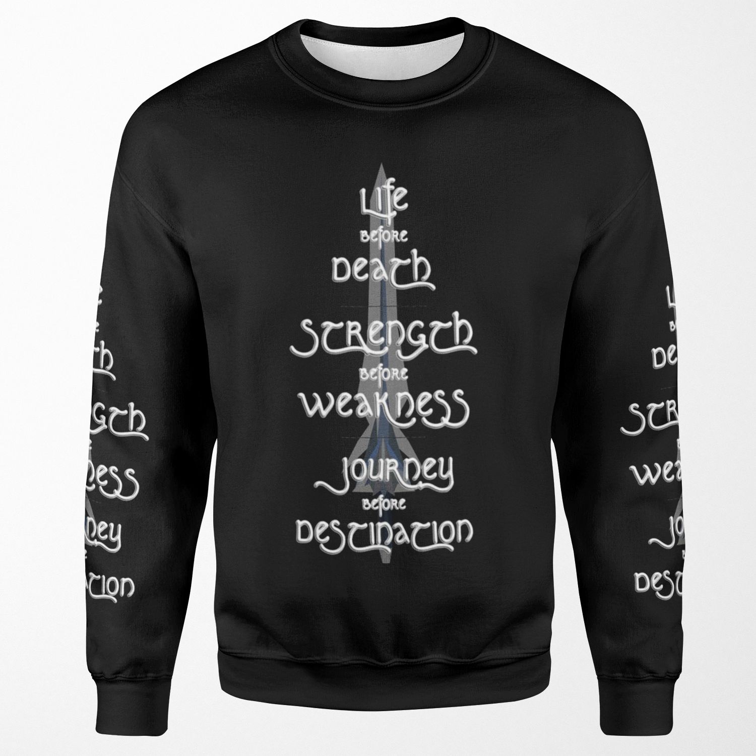 Stormlight Archive Life Before Death Strength Before Weakness Journey Before Destination All-over-print Unisex Sweatshirt