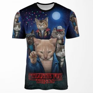 Strange Fur Things All-over-print T-shirt