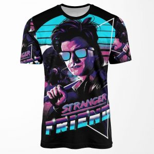 Stranger Friends All-over-print T-shirt