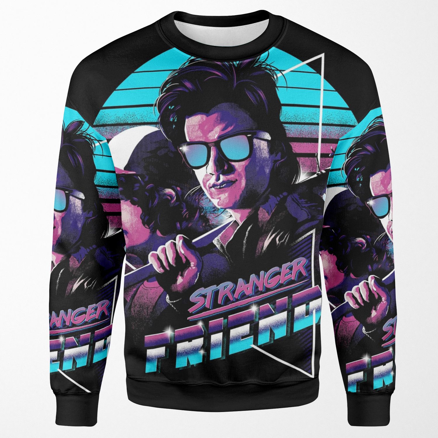 Stranger Friends All-over-print Unisex Sweatshirt