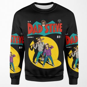 Stranger Things Dad Steve All-over-print Unisex Sweatshirt