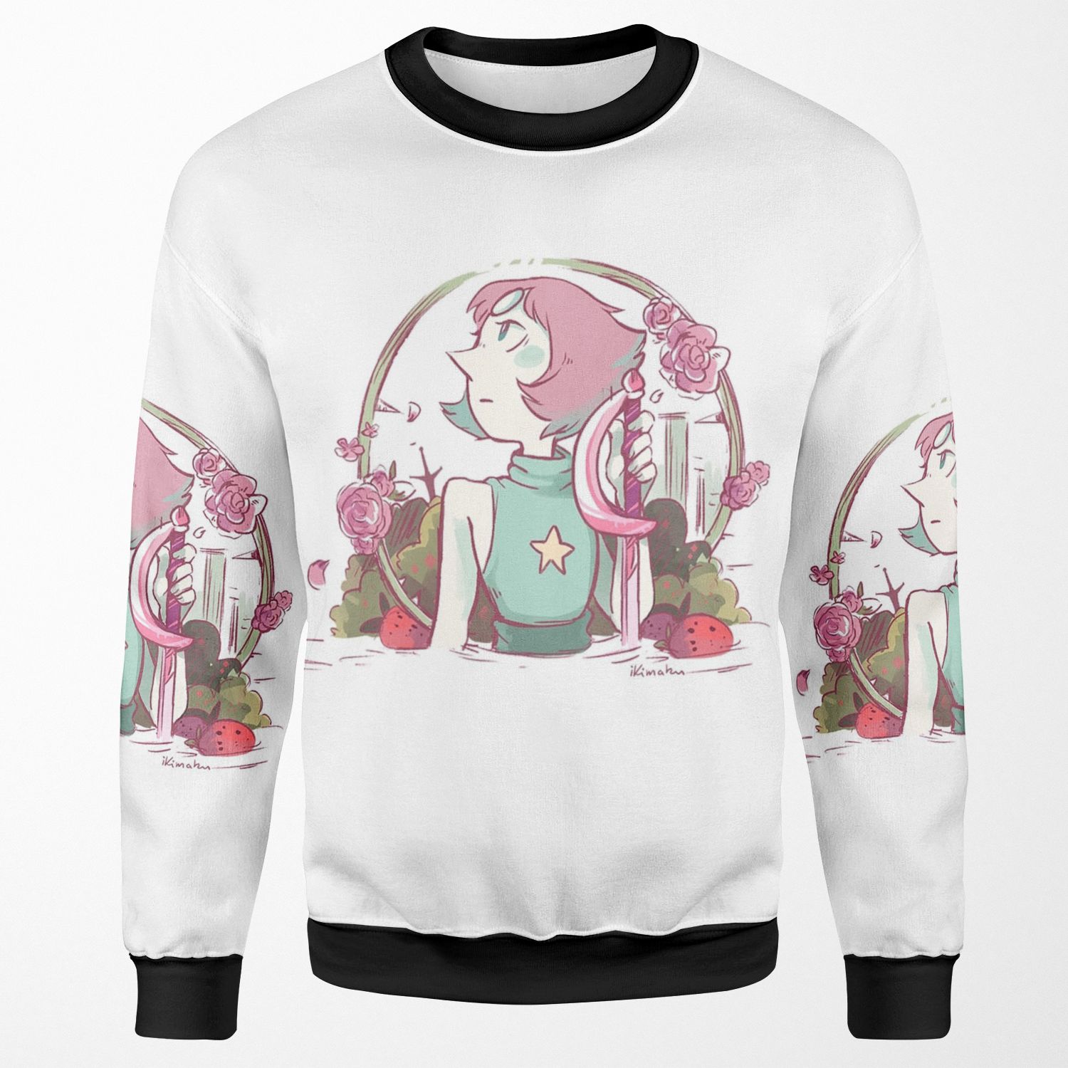 Strawberry Field All-over-print Unisex Sweatshirt