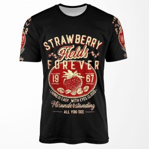 Strawberry Fields Forever All-over-print T-shirt