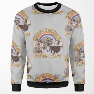 Street Cats All-over-print Unisex Sweatshirt