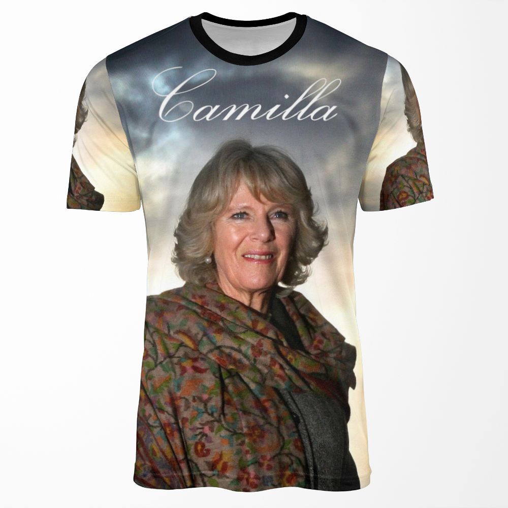 Stunning Hrh Camilla Duchess Of Cornwall All-over-print T-shirt