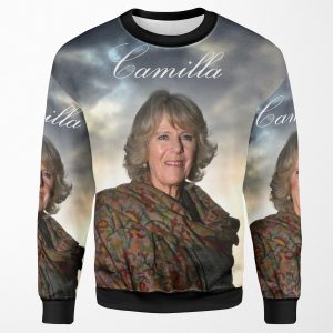 Stunning Hrh Camilla Duchess Of Cornwall All-over-print Unisex Sweatshirt