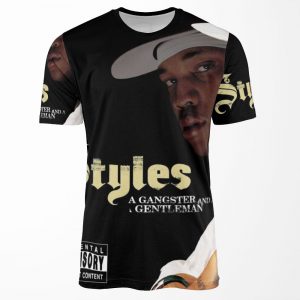 Styles P A Gangster And A Gentleman All-over-print T-shirt