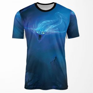 Subnautica Ghost Leviathan All-over-print T-shirt