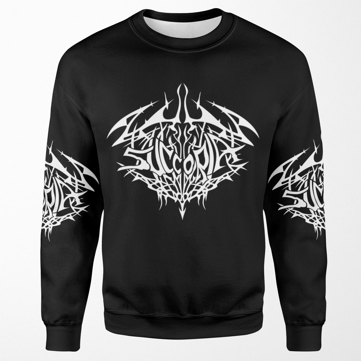 Succoria Logo Shirt White All-over-print Unisex Sweatshirt
