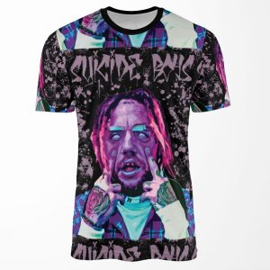 Suicide Boys Purple Colorway All-over-print T-shirt