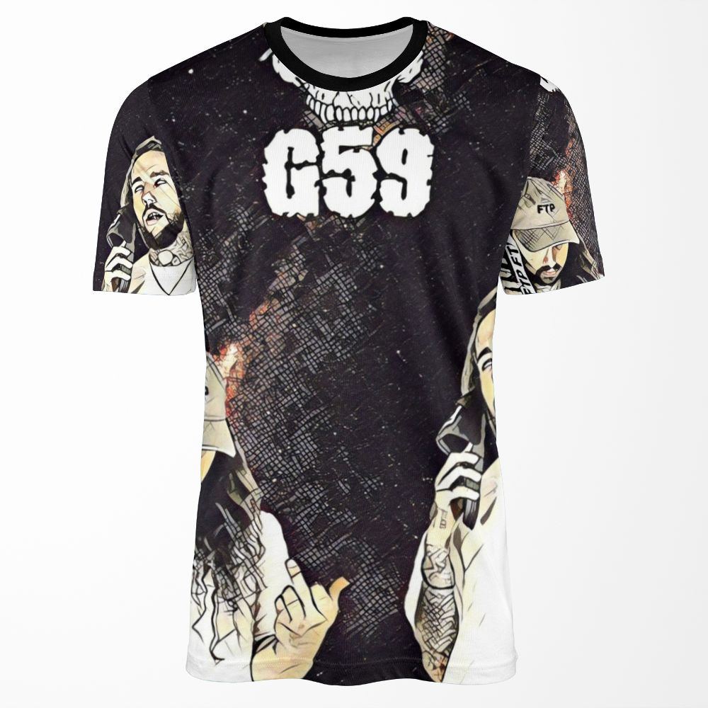 Suicideboys G59 Space Artwork All-over-print T-shirt