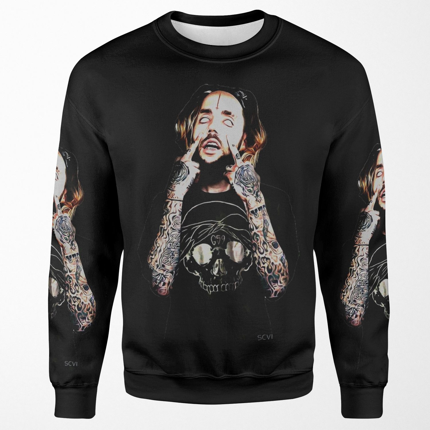 Suicideboys Scrim All-over-print Unisex Sweatshirt