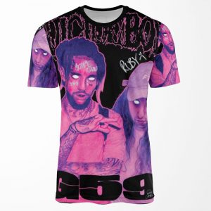 Suicideboys Signed Purple Haze All-over-print T-shirt