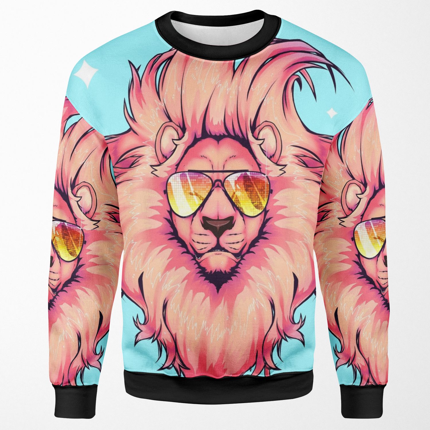 Summer Lion All-over-print Unisex Sweatshirt