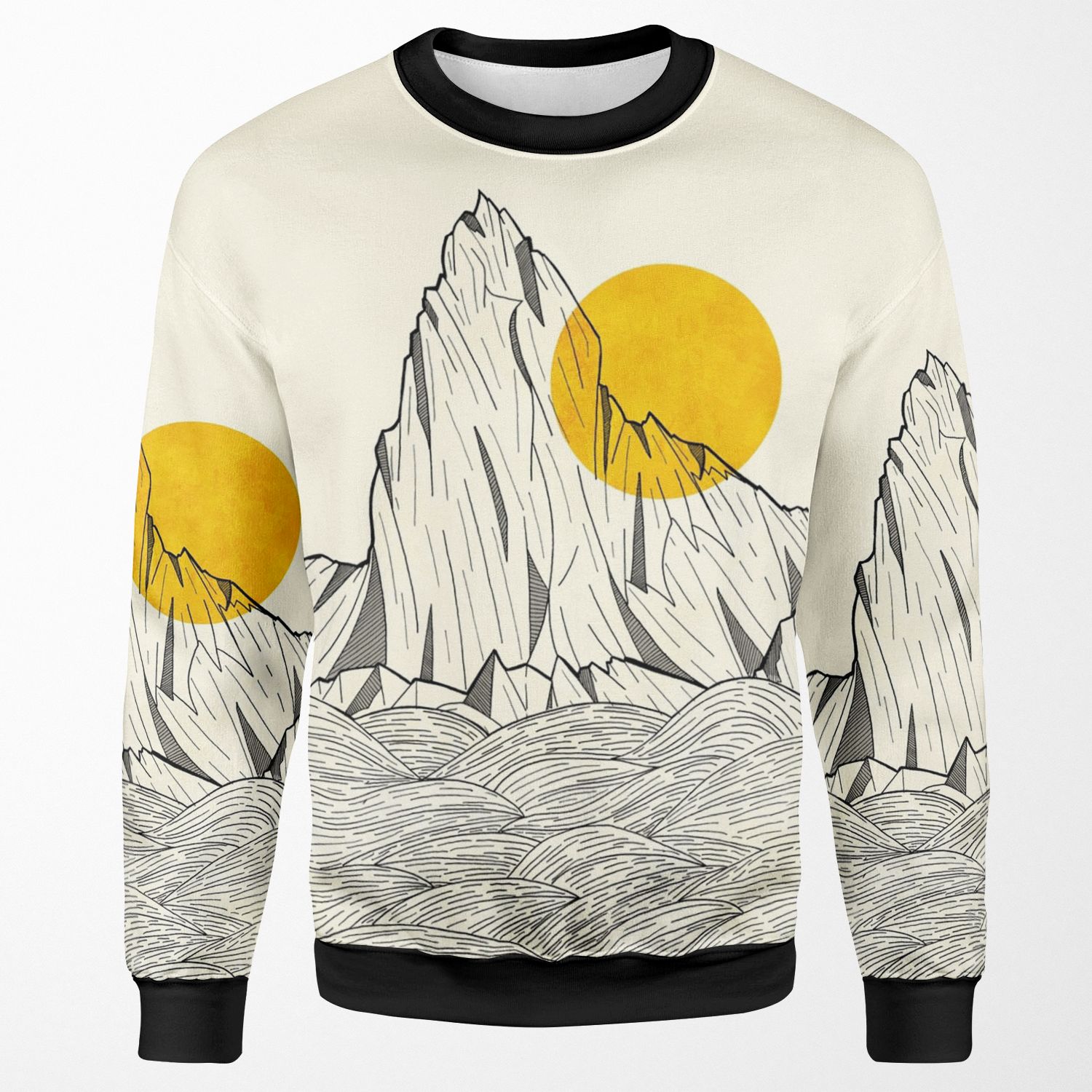 Sun Cliffs All-over-print Unisex Sweatshirt