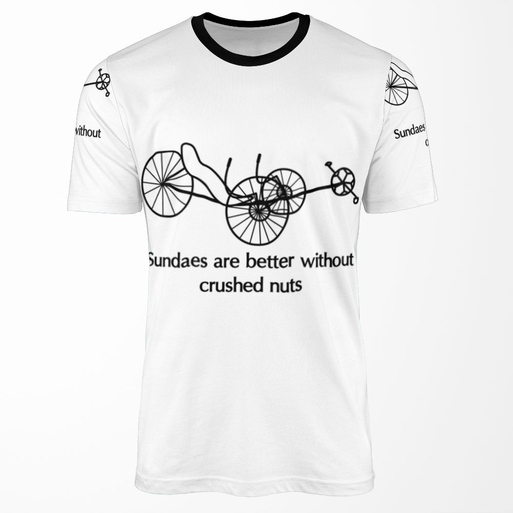 Sundaes Are Better 2Nd Nuts All-over-print T-shirt