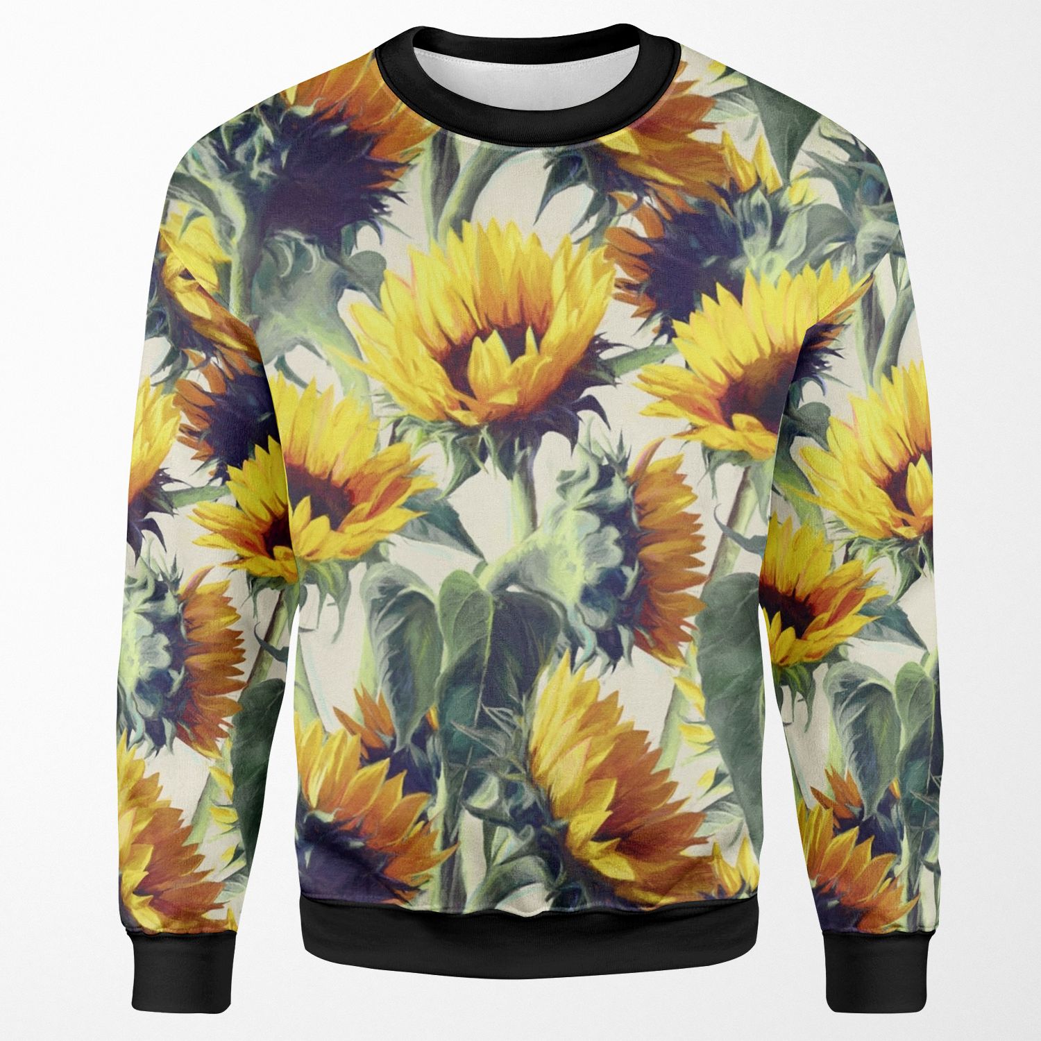 Sunflowers Forever All-over-print Unisex Sweatshirt
