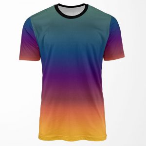 Sunset Ombre All-over-print T-shirt
